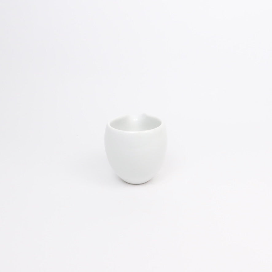 Korean Baekja White Porcelain Spouted Cup