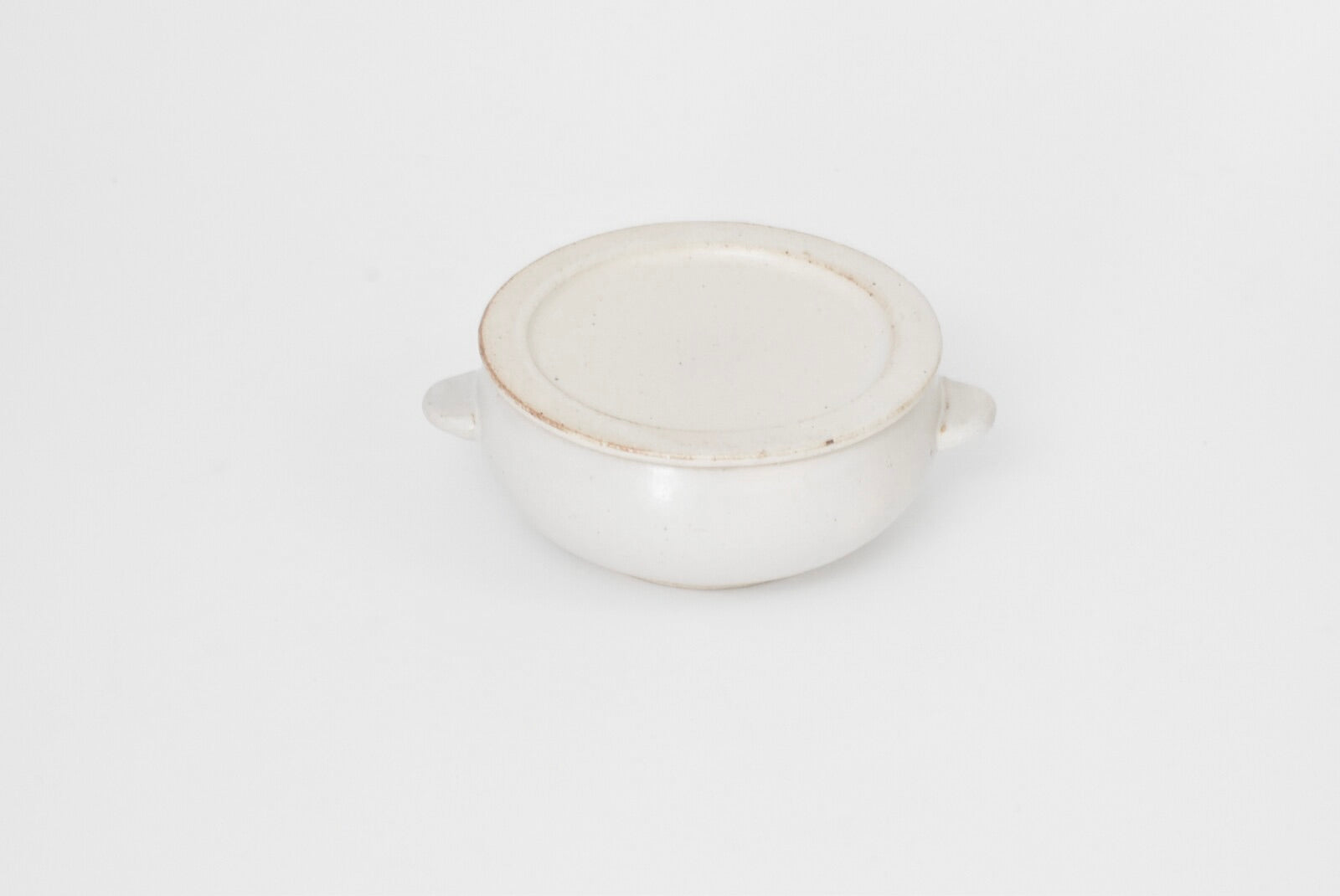 Japanese Minoyaki Ceramic Gratin Bowl, Plate & Mini Plate/Lid/Potholder, Beige