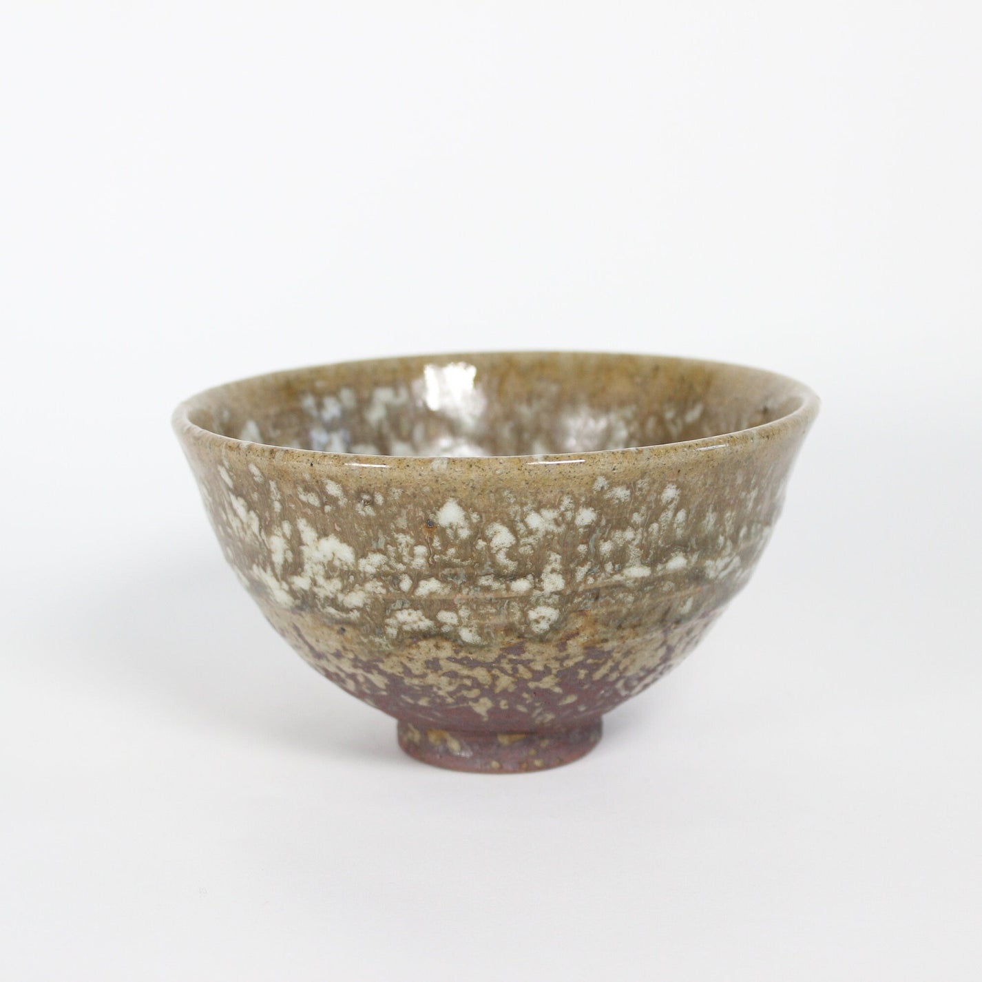 Korean Wood-fired Hoeryeong Glaze Ceramic Sabal Tea Bowl