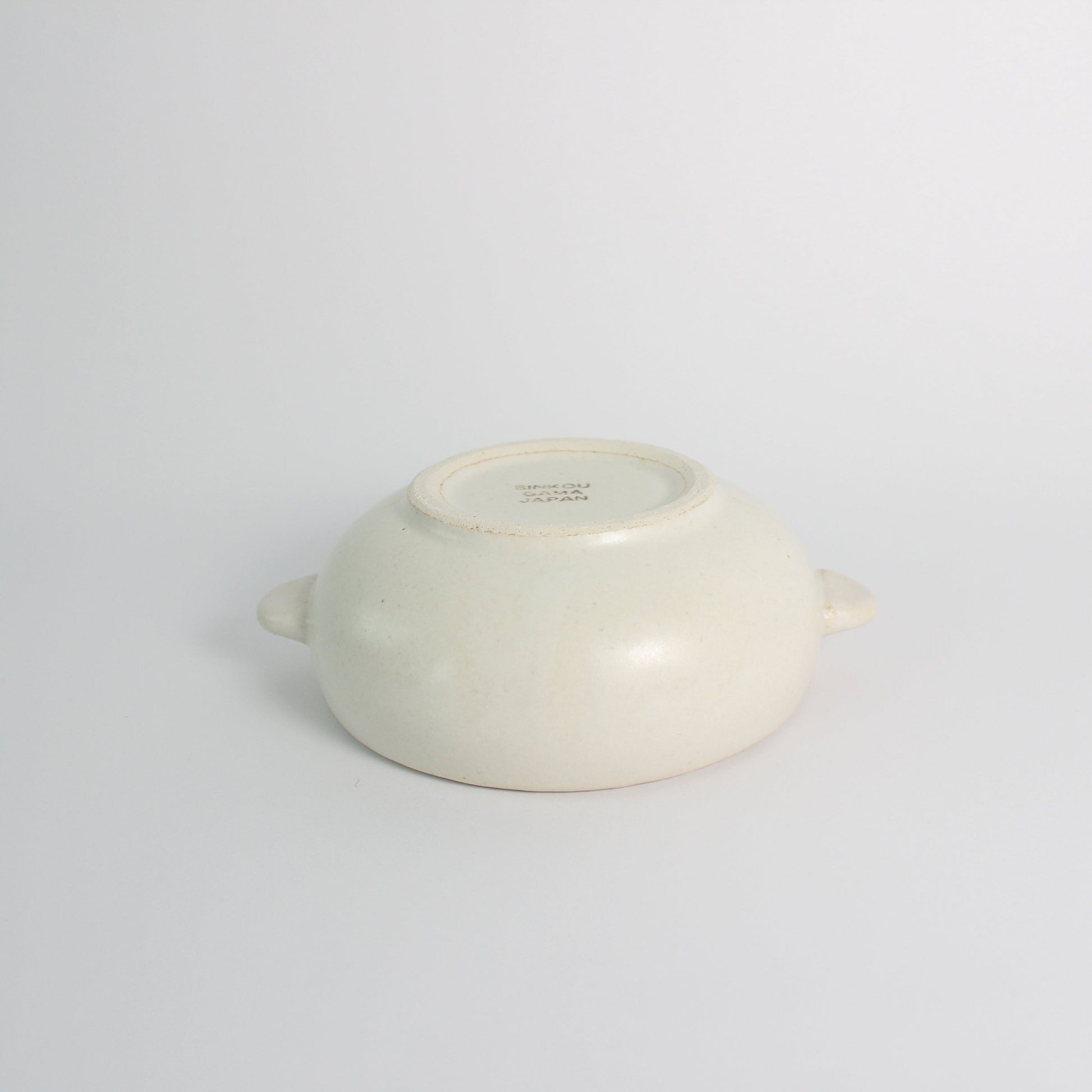 Japanese Minoyaki Ceramic Gratin Bowl, Plate & Mini Plate/Lid/Potholder, Beige