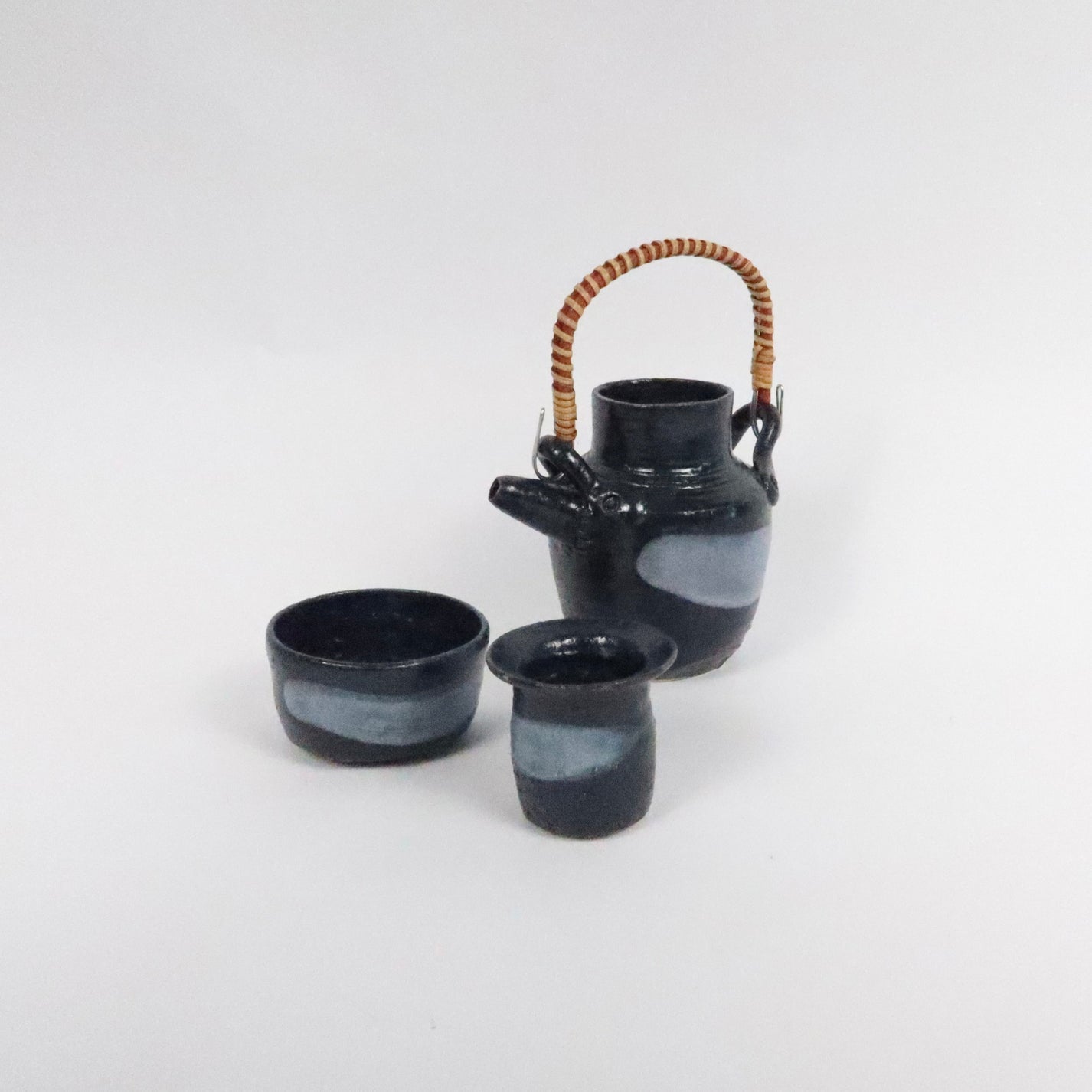 Japanese Kisha Teapot & Cups Gift Set