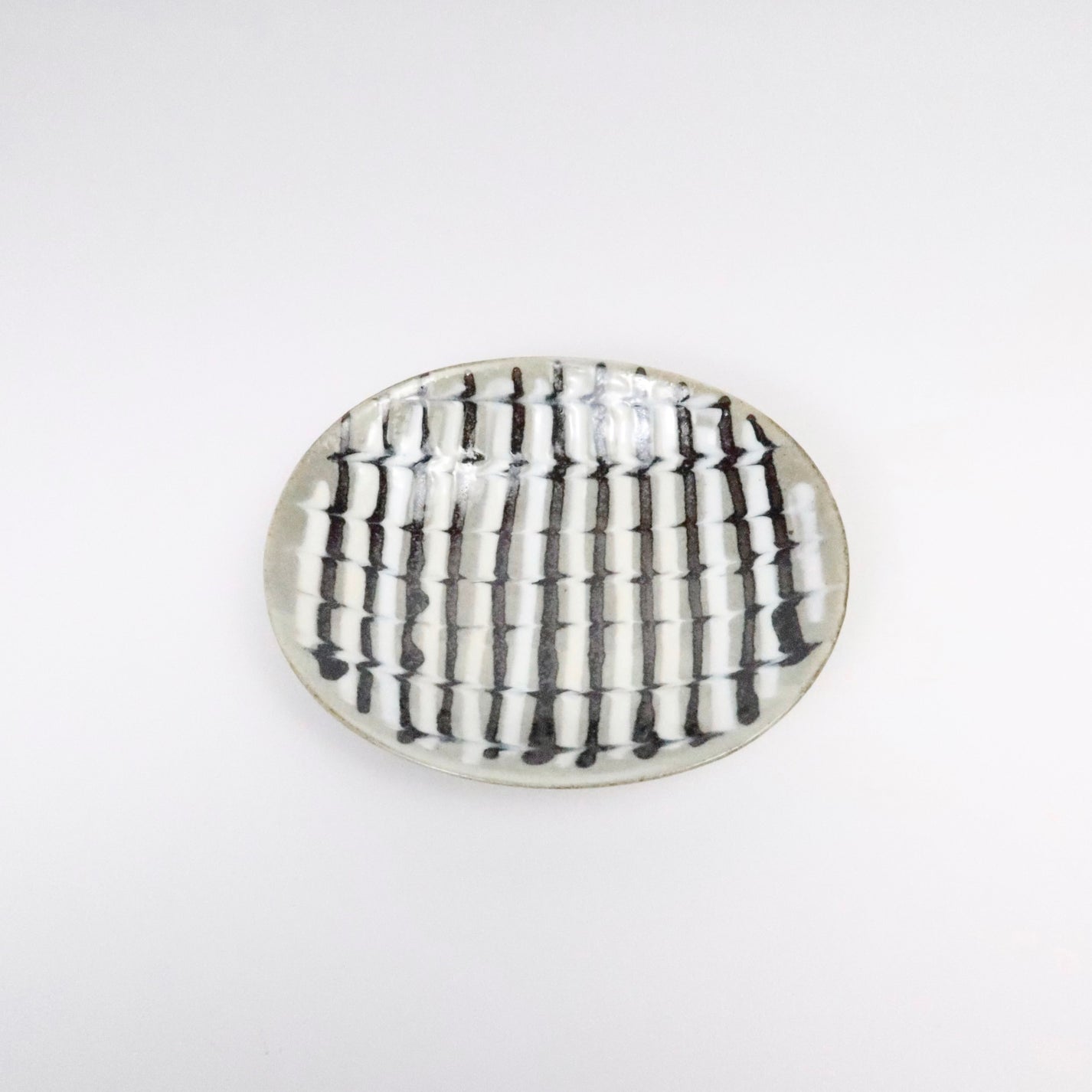 Japanese Slipware Ceramic Plate