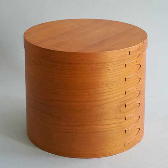 Cherry Wood Shaker Round Box, 1 Size