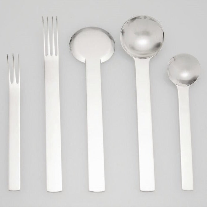Japanese TI-1 flatware set by Takenobu Igarashi