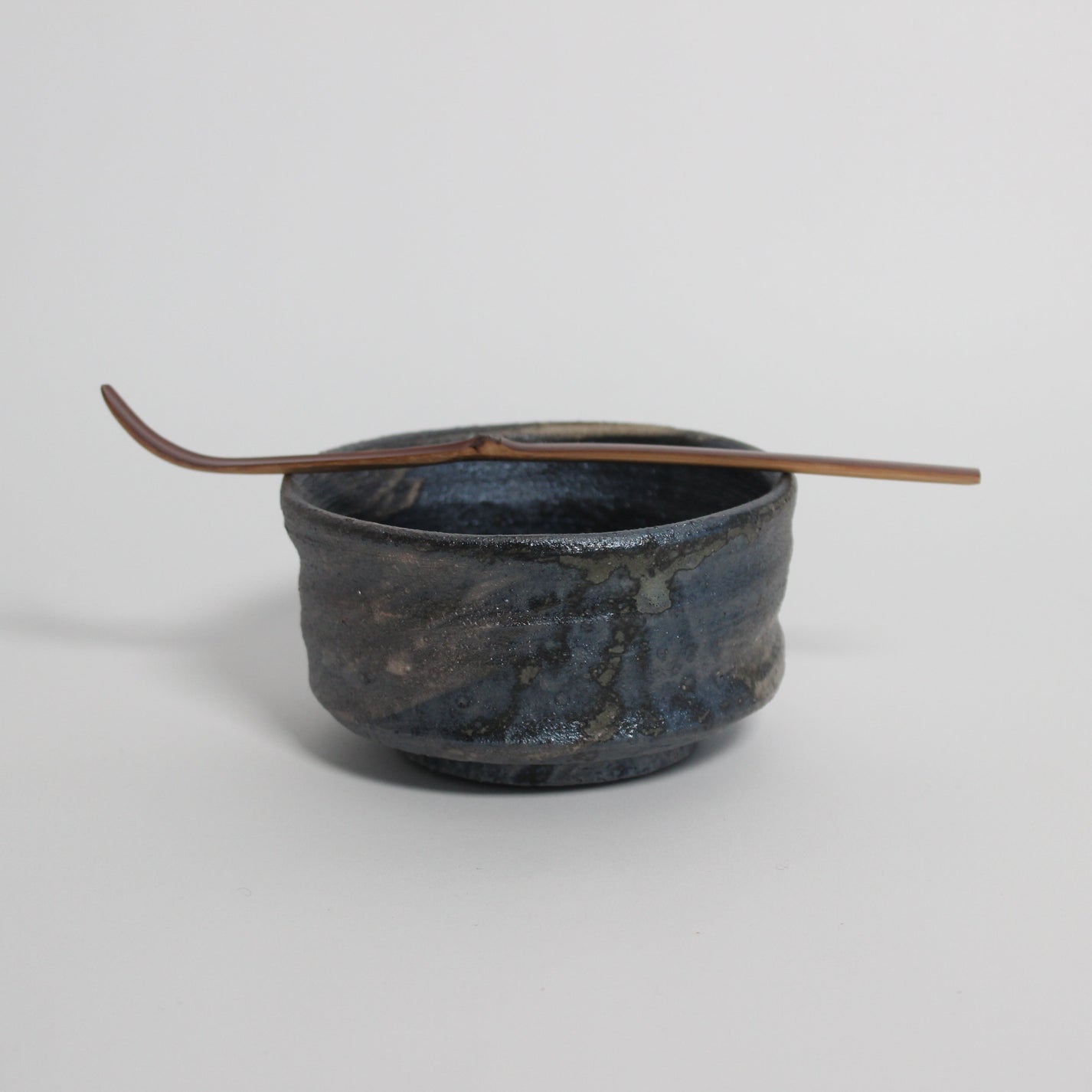 Japanese Shigaraki Ceramic Tea Bowl