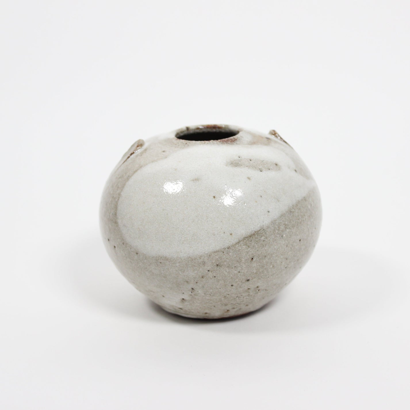 Japanese Shigaraki Ceramic Mini Jar I