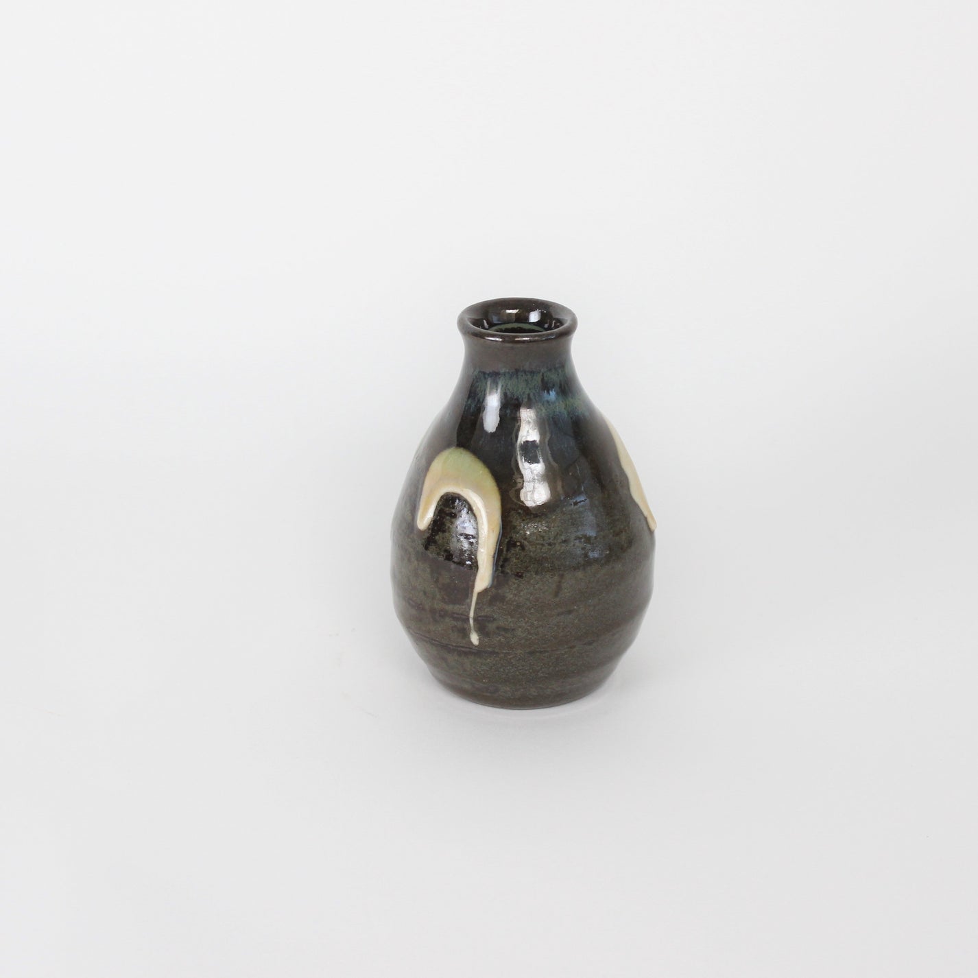 Japanese Onta-Yaki Ceramic Vase
