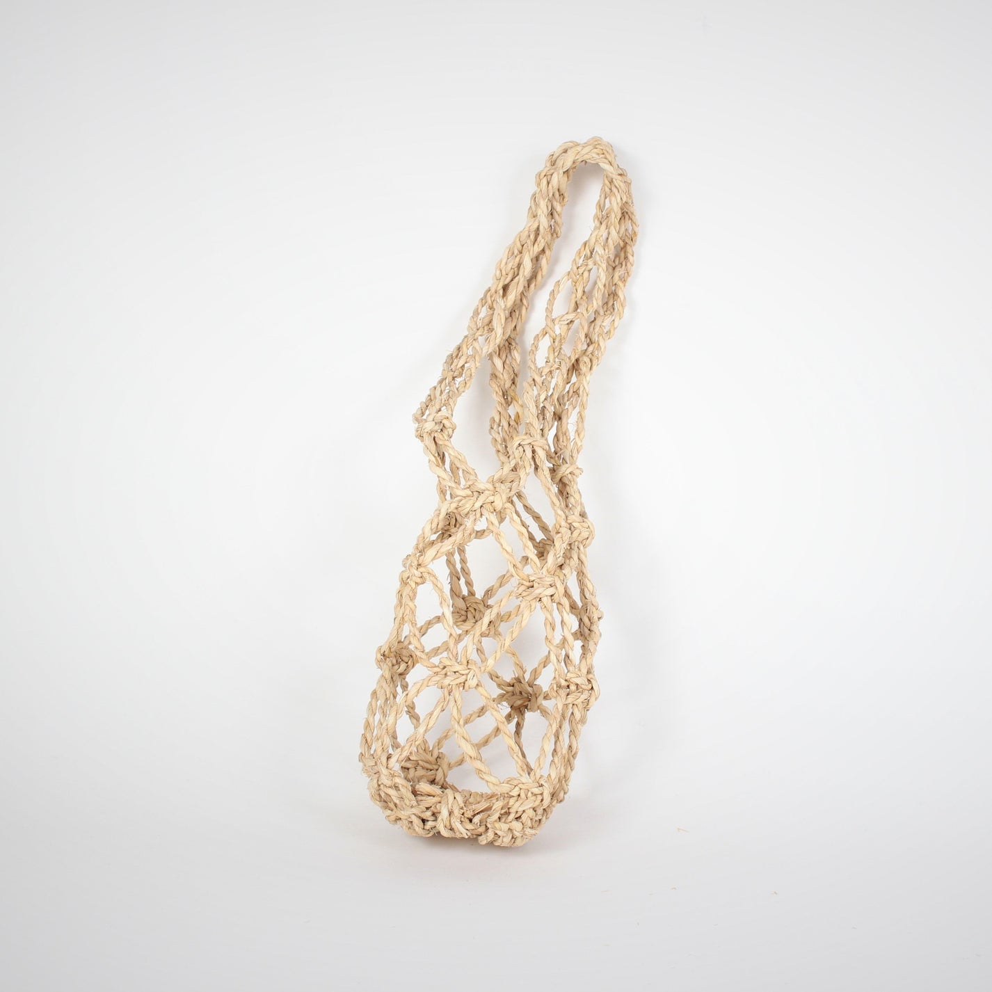 Japanese Rice Straw Binkago Bottle Bag, 2 Sizes