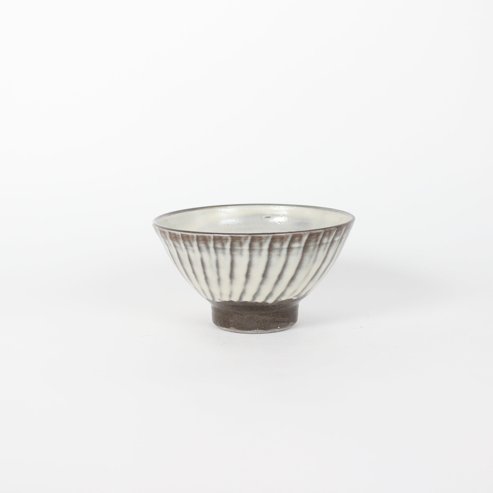 Japanese Onta-Yaki Hakeme Ceramic Bowl
