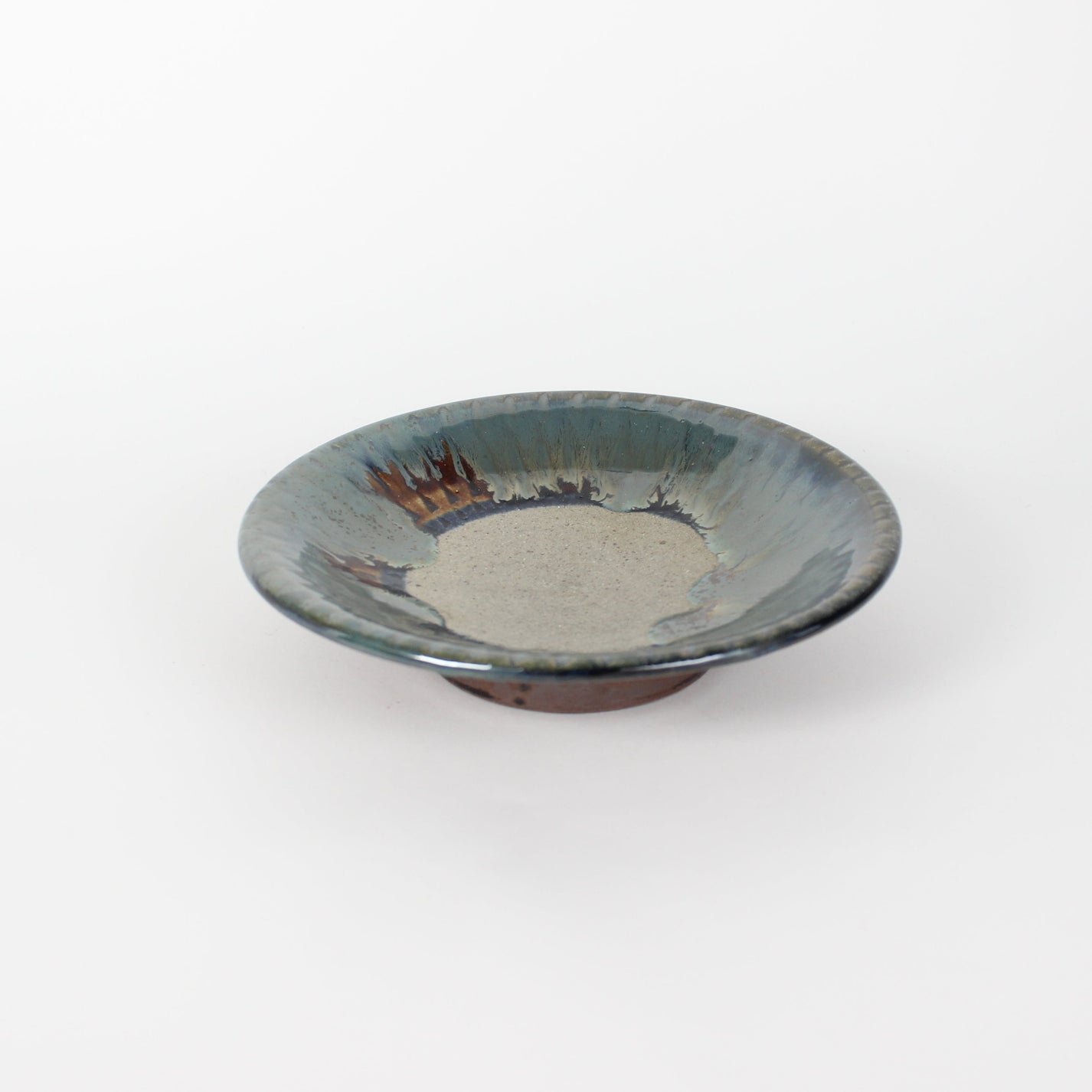 Japanese Yomitanyama Ceramic Plate, 6"