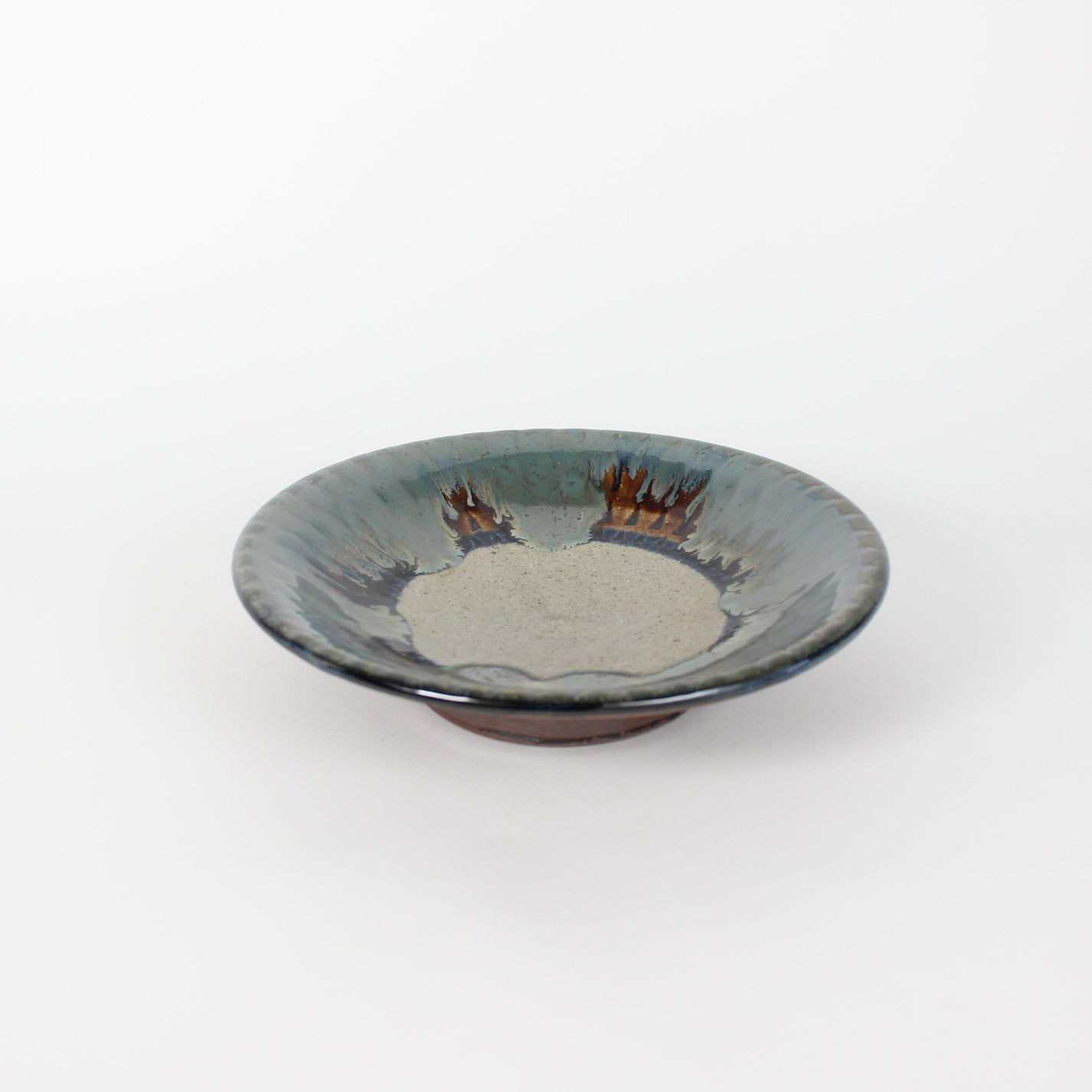 Japanese Yomitanyama Ceramic Plate, 6"