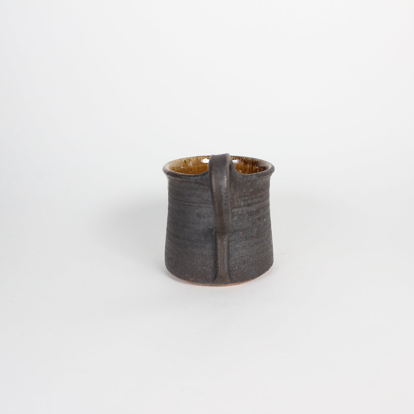 Japanese Shigaraki Ceramic Coffee Mug, Brown