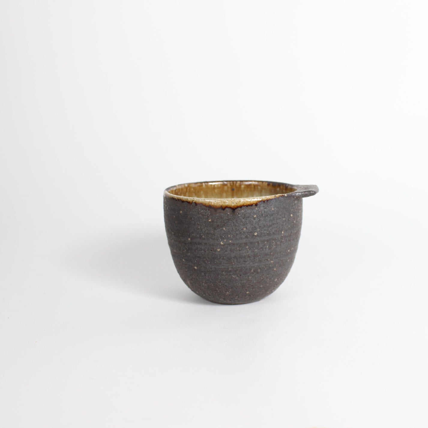 Japanese Shigaraki Ceramic Cup, Brown
