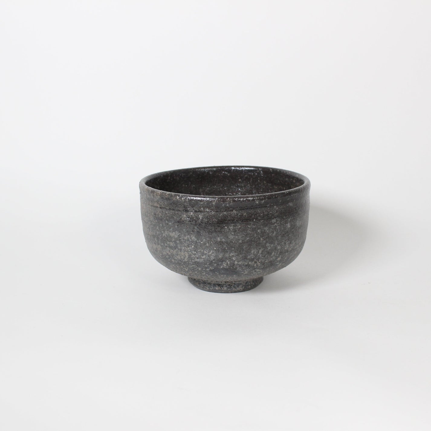 Japanese Shigaraki Ceramic Ibushi Matcha Bowl