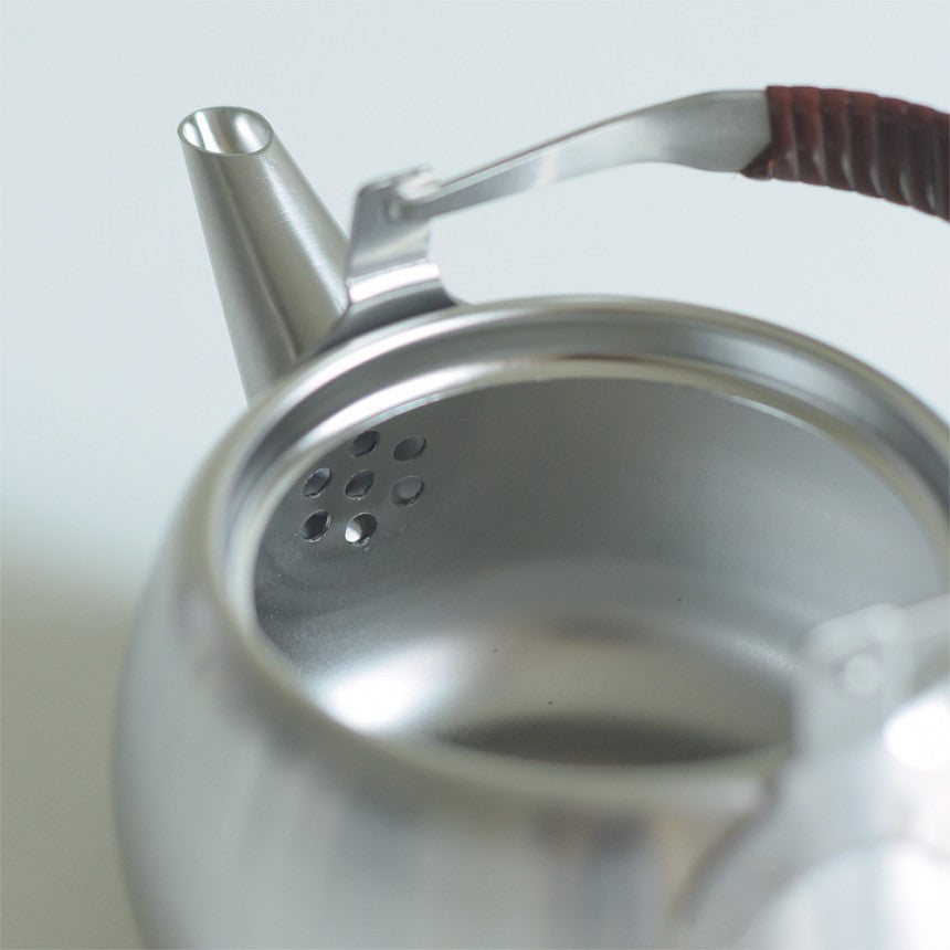 Japanese Handcrafted Stainless Steel Tea Pot, 360 ml