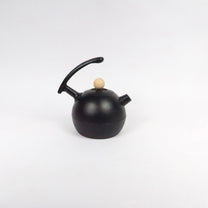 Japanese Nambu Tekki Iron Kettle with Ergonomic Handle