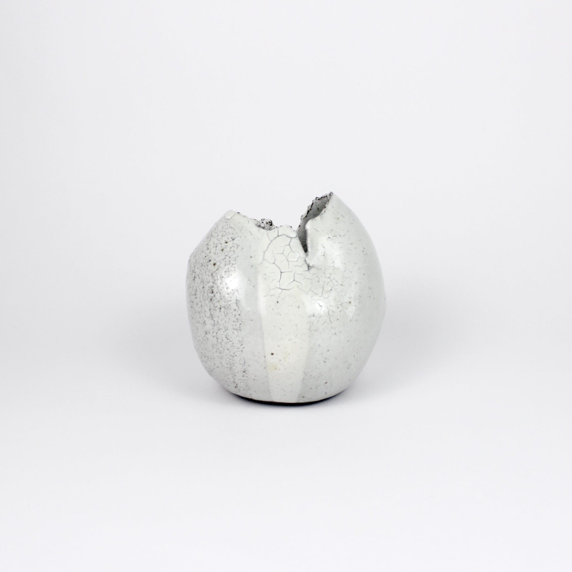 Japanese Tokoname Ceramic Wabi Vase
