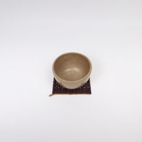 Handcrafted Square Yellow Hemp/Jute Coaster, Two Colors