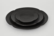 Japanese Minoware Cloud-Shaped Ceramic Plate, 3 sizes
