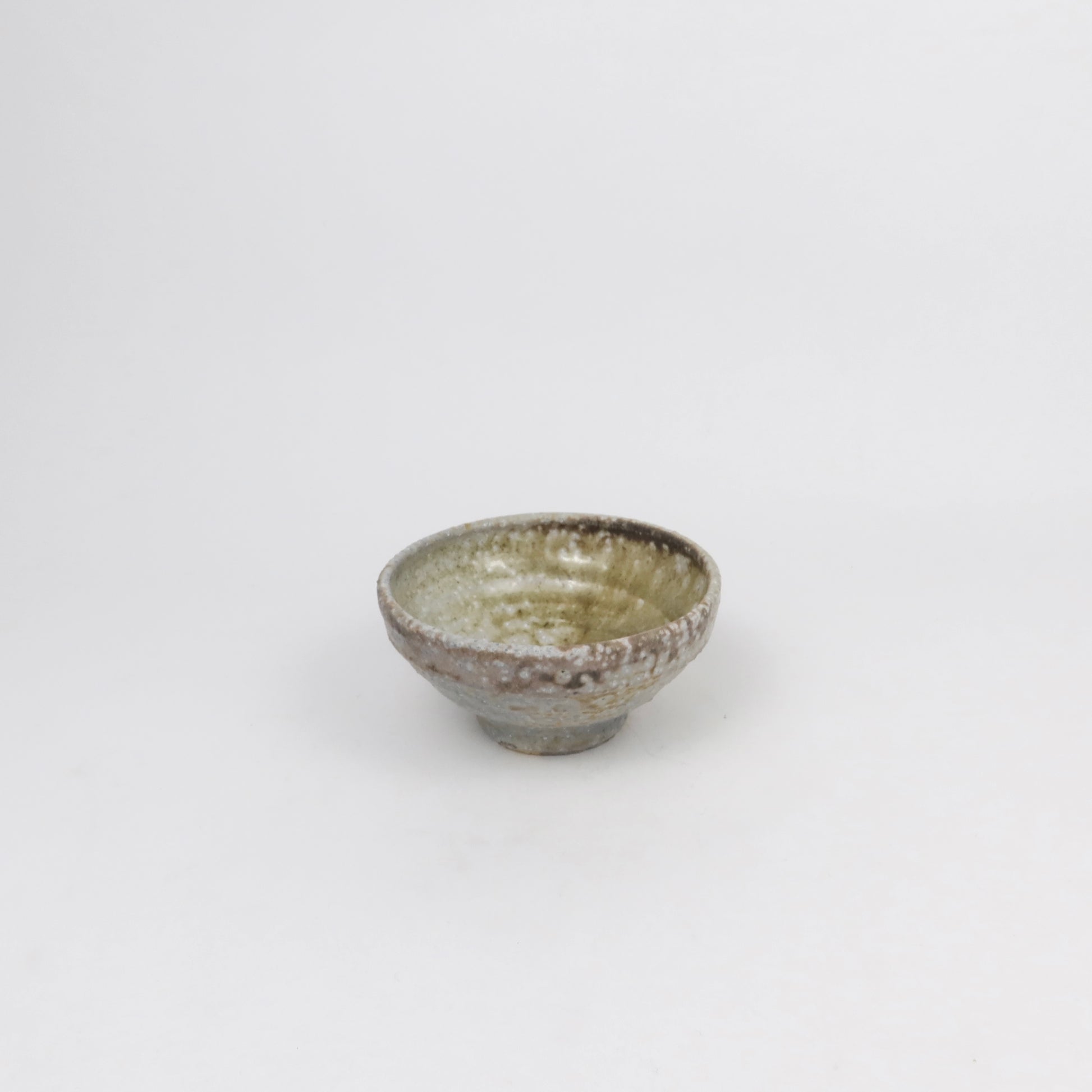 Wood-fired Ash Glaze Ceramic Tea Cup
