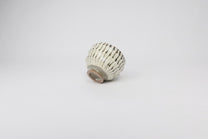 Japanese Mino-yaki Carved Ceramic Tea Cup