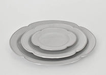 Japanese Minoware Cloud-Shaped Ceramic Plate, 3 sizes