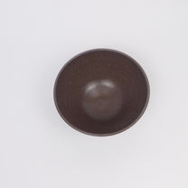 Japanese Shigaraki Ido-Nari 井戸形 Matcha Bowl, Brown with Purple Tint