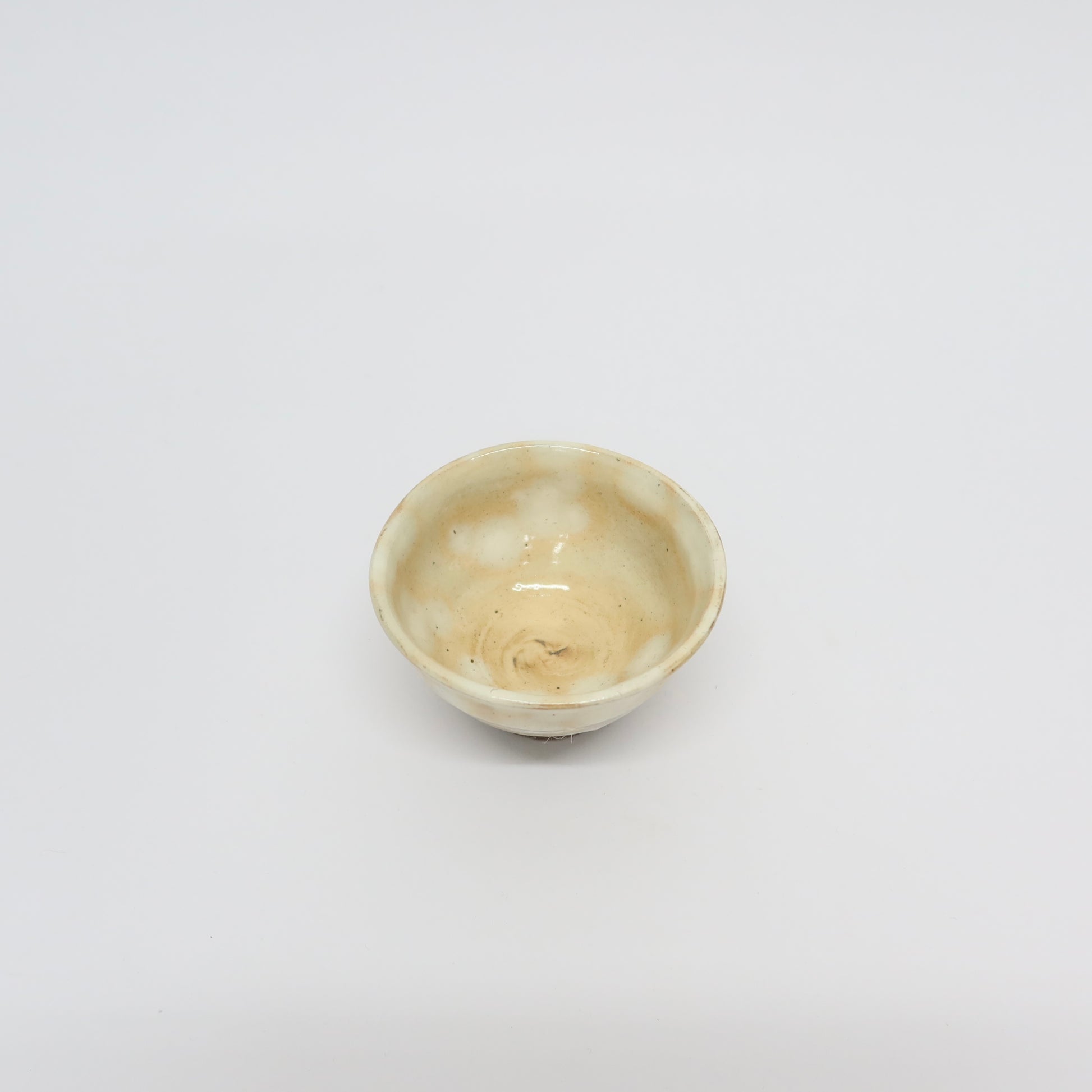 Japanese Shigaraki Gohonte Glaze Ceramic Bowl, Burnt Orange