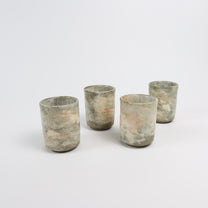 Korean Buncheong Texturized Tea Cup