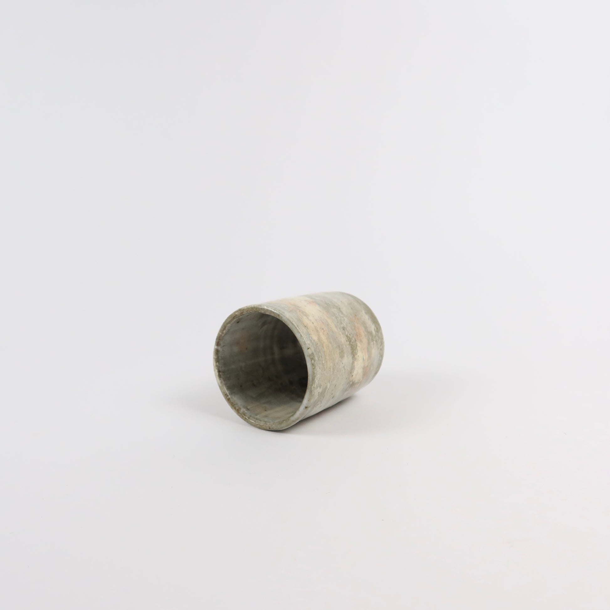 Korean Buncheong Texturized Tea Cup