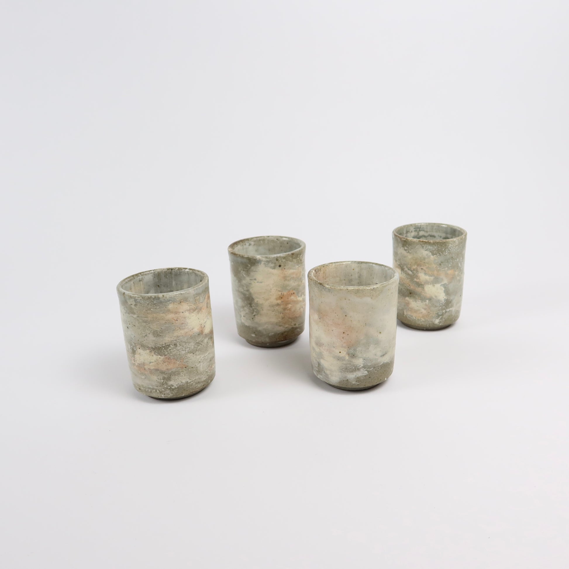 Korean Buncheong Texturized Tea Cup