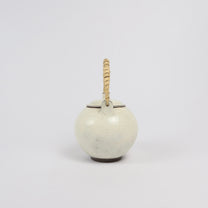 Korean Buncheong Teapot with Bamboo Handle