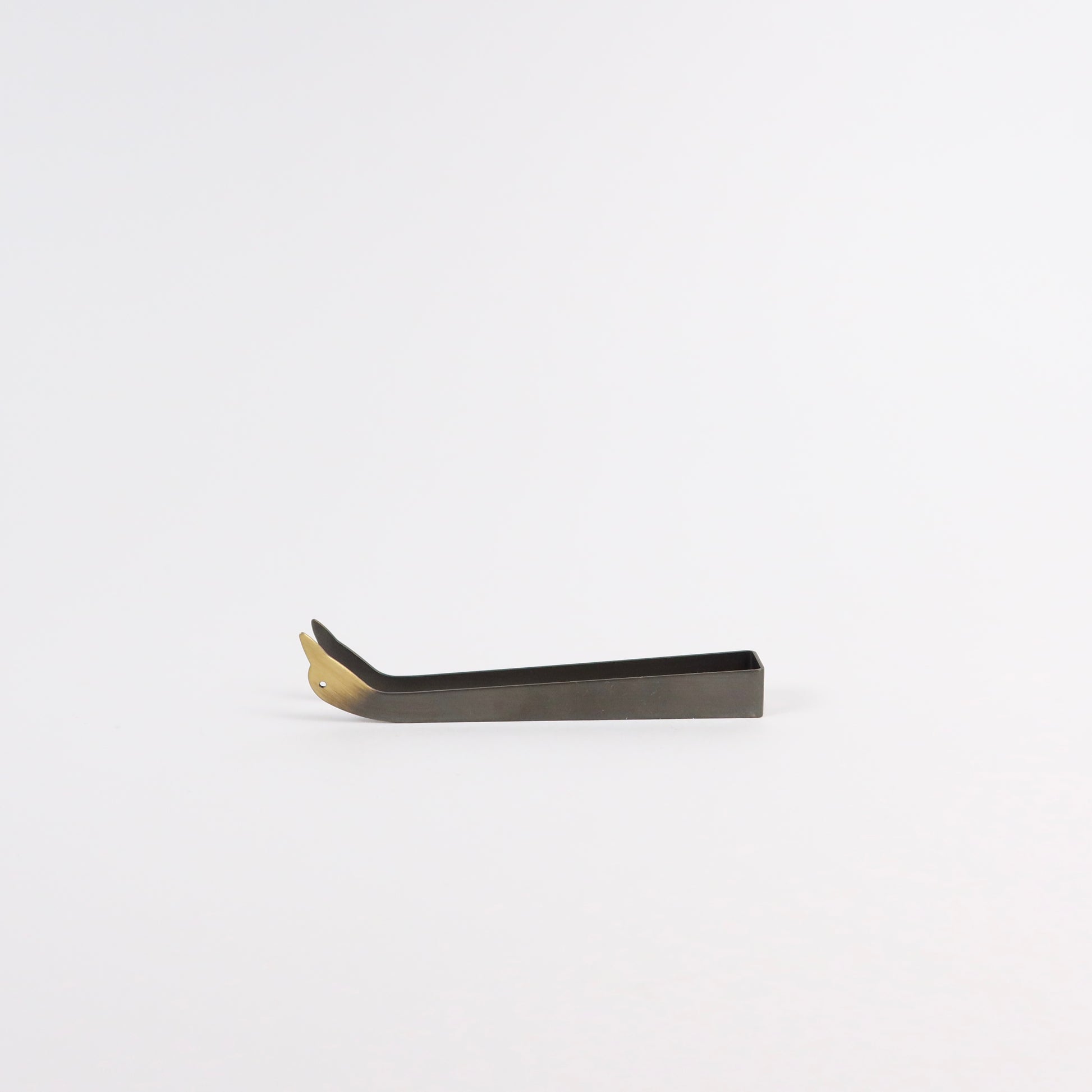 Takazawa&#39;s Duck-shaped Brass Candle Snuffer