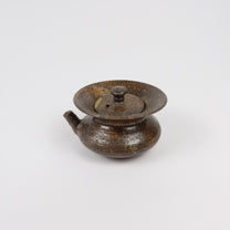Korean Wood-fired Ash Glaze Teapot
