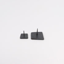 Japanese Iron Candle Stand handcrafted by Warosoku Diayo, 2 Sizes