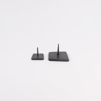 Japanese Iron Candle Stand handcrafted by Warosoku Diayo, 2 Sizes