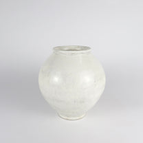 Korean Buncheong Moon Jar, H 6&quot;