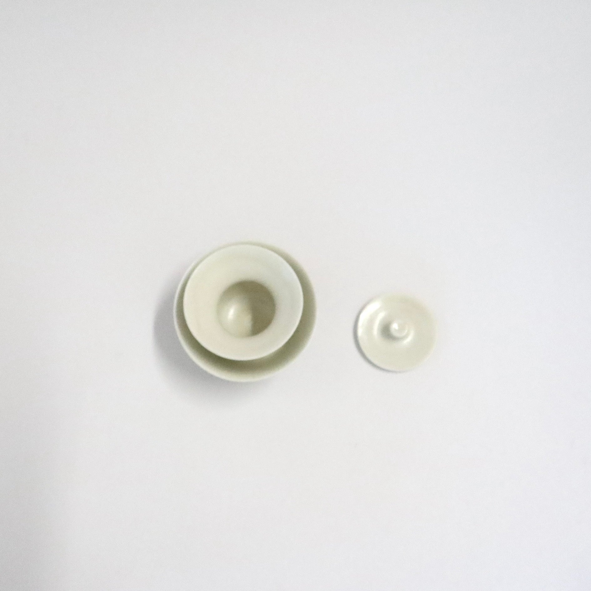Korean Wood-fired Porcelain Gaiwan Teapot &amp; Cup Set