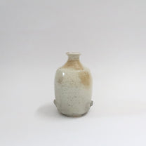 Wood-fired Ash-Glazed Ceramic Vase