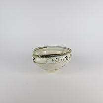 Japanese Haoto Katakuchi Matcha Bowl, Gosu Glazed