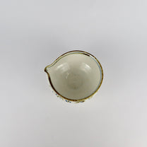 Japanese Haoto Katakuchi Matcha Bowl, Gosu Glazed