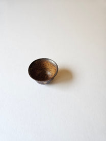 Korean Wood-Fired Ash-Glazed Dotted Tea Cup