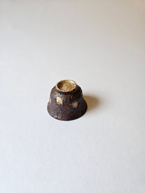 Korean Wood-Fired Ash-Glazed Dotted Tea Cup