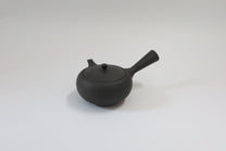 東屋 Japanese Azmaya Flat Teapot, Left-Handed