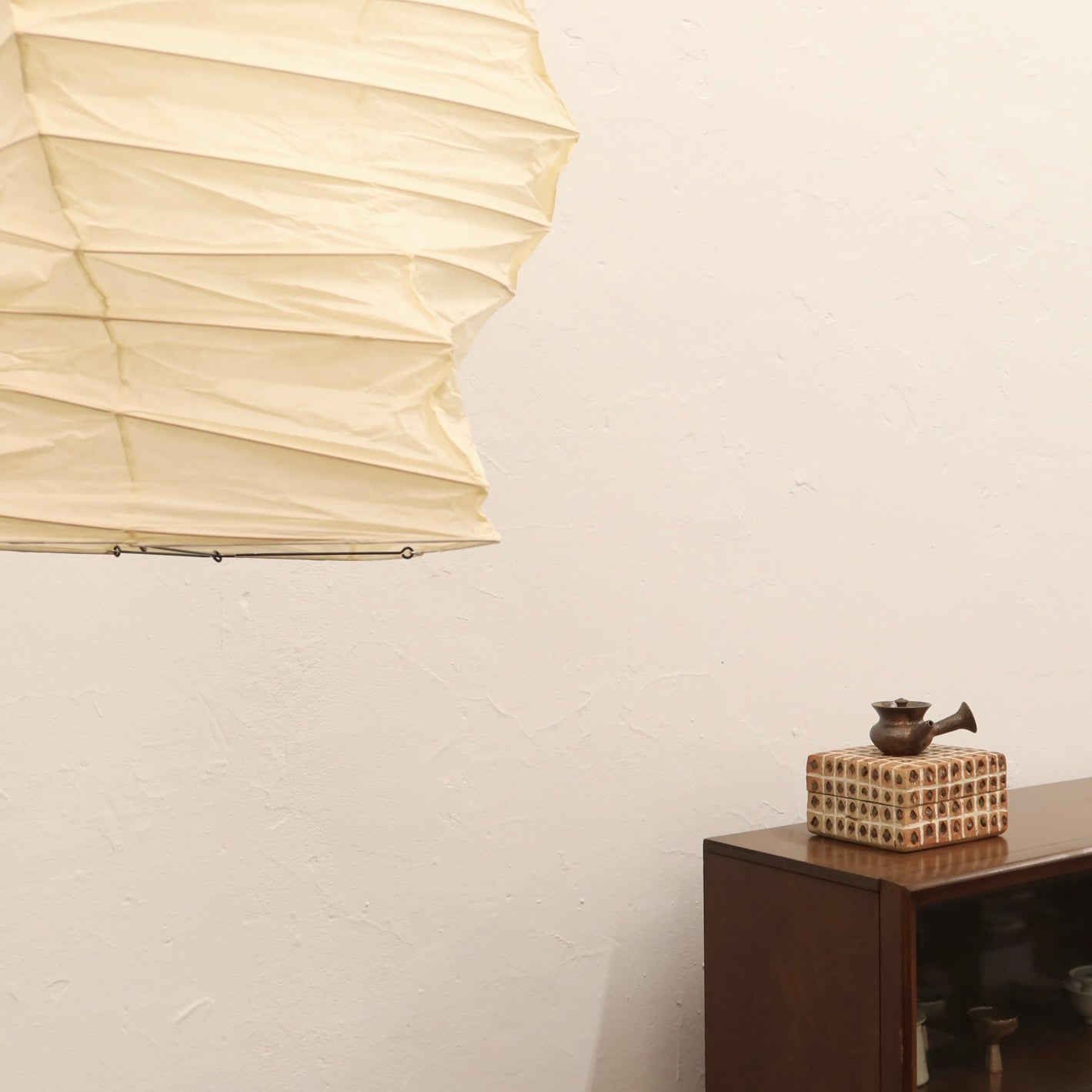 Korean Wood-Fired Ash-Glazed Side-Handled Teapot, Dark Brown