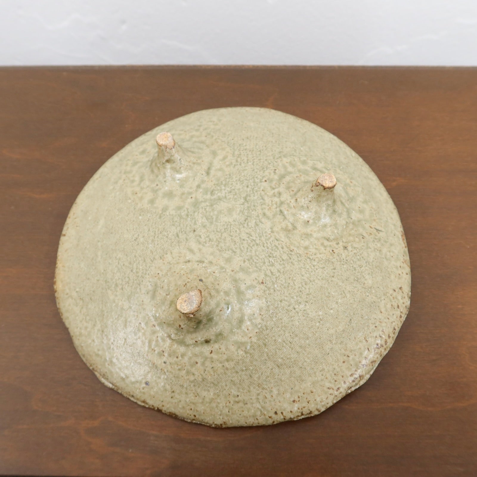 Japanese Shigaraki Ceramic Lotus Bowl