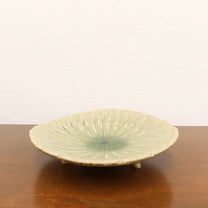 Japanese Shigaraki Ceramic Lotus Bowl