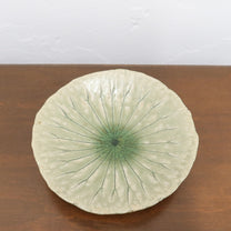Japanese Shigaraki Ceramic Lotus Bowl