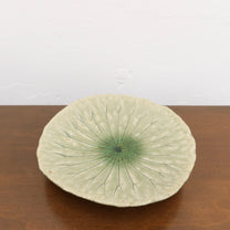 Japanese Shigaraki Ceramic Lotus Bowl
