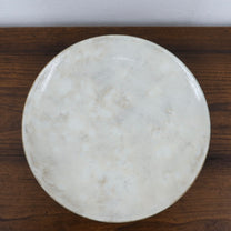 Korean Guiyal Buncheong Ceramic Moon Plate, 3 Sizes